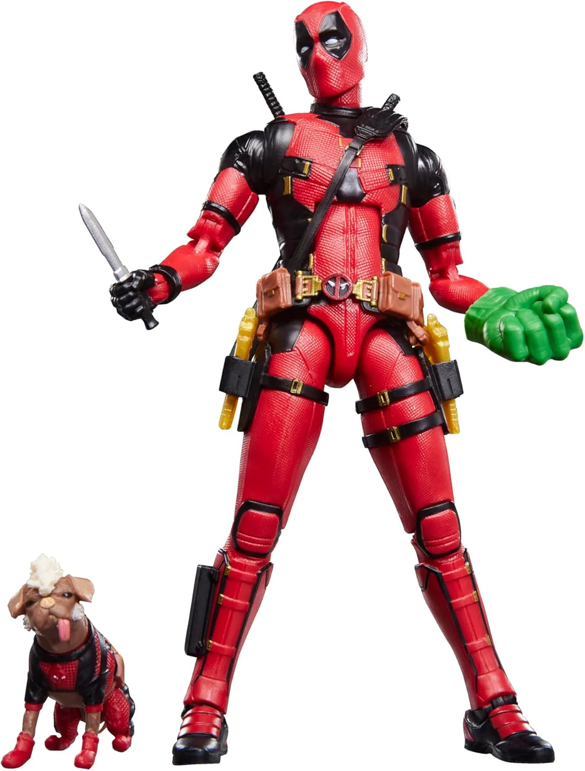 Marvel Legends Deadpool & Wolverine 6 Inch Action Figure Deluxe - Dogpool and Deadpool - Image 2