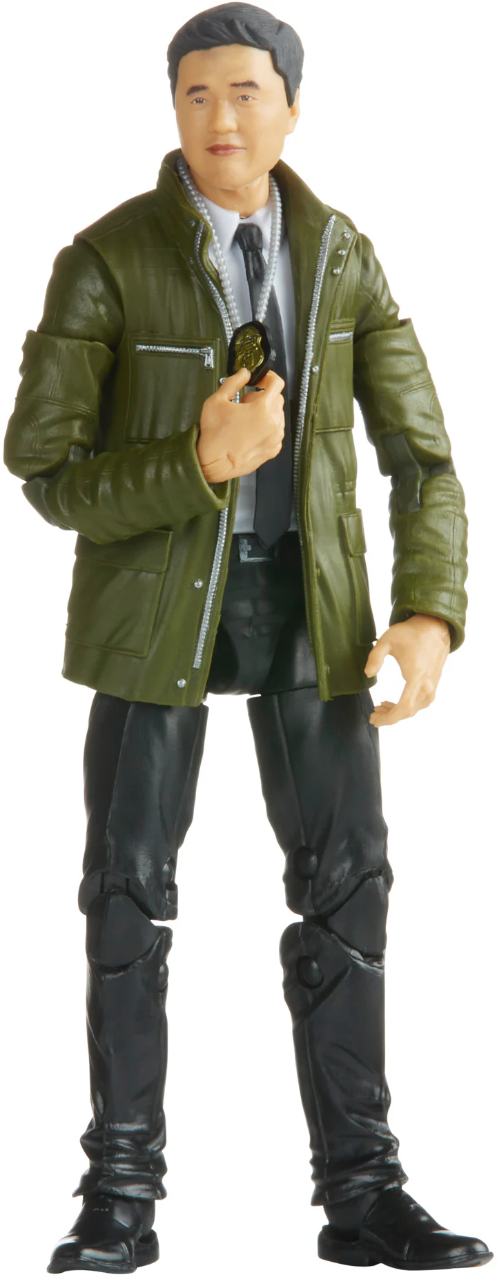 Marvel Legends Disney+ 6 Inch Action Figure BAF Khonshu - Agent Jimmy Woo (Non Mint Packaging) - Image 2