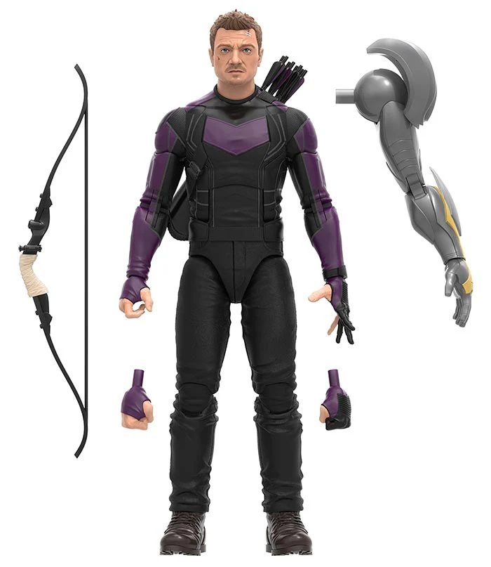 Marvel Legends Disney+ 6 Inch Action Figure Baf Infinity Ultron - Hawkeye - Image 2