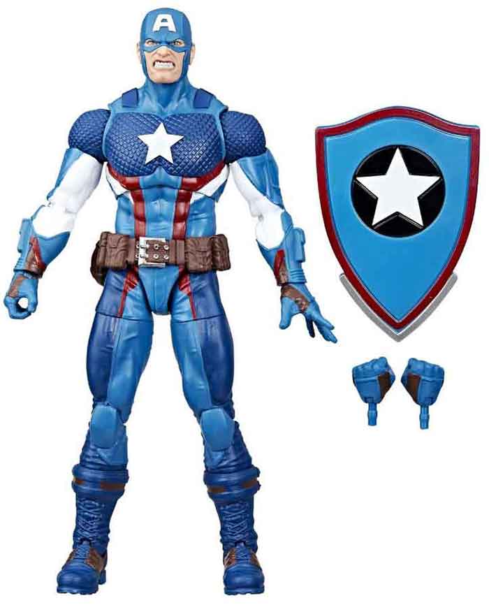 Marvel Legends 6 Inch Action Figure Exclusive - Captain America Secret Empire - Image 2
