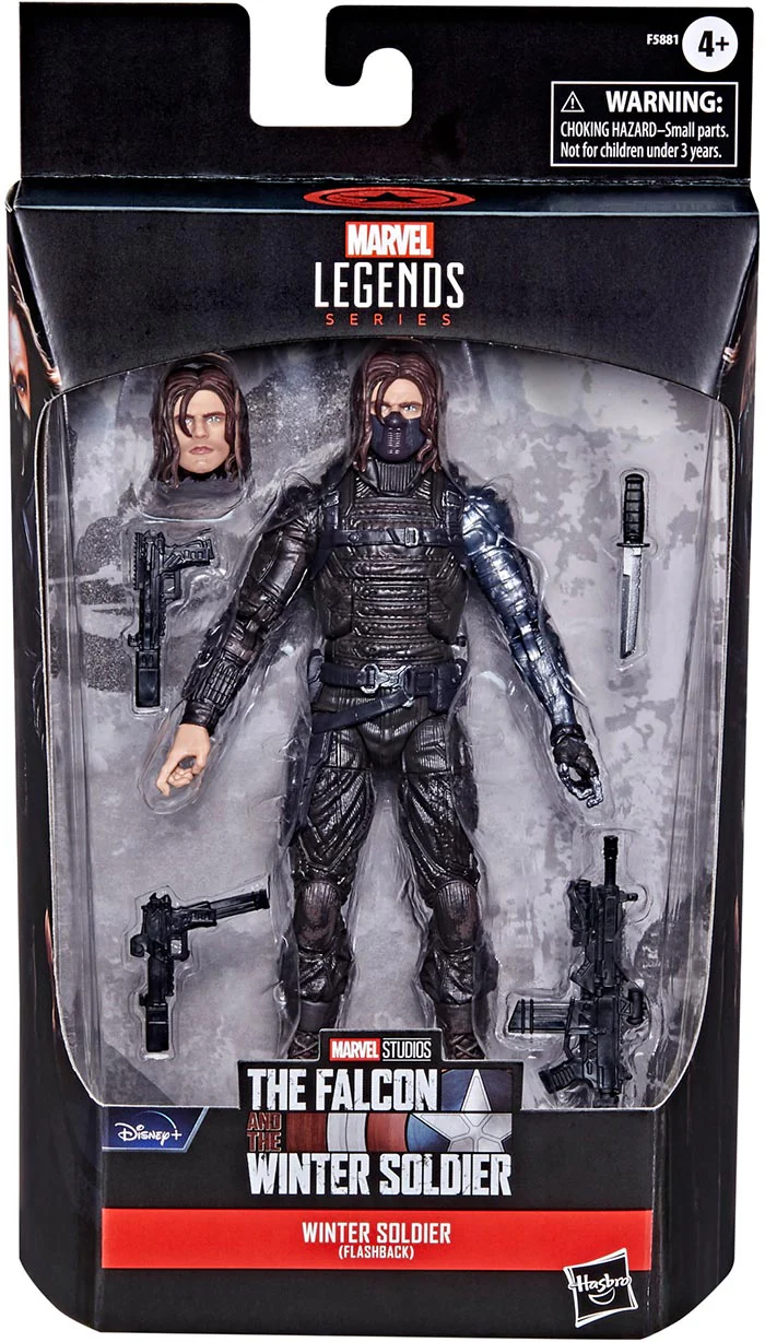 Marvel Legends Falcon and the Winter Soldier 6 Inch Action Figure - Winter Soldier