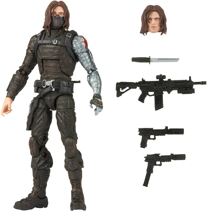 Marvel Legends Falcon and the Winter Soldier 6 Inch Action Figure - Winter Soldier - Image 2