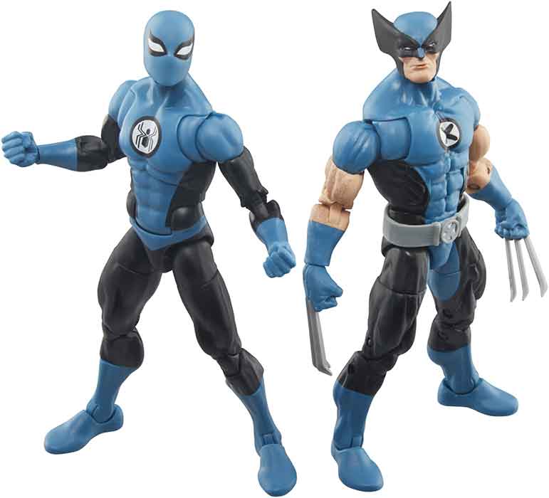 Marvel Legends Fantastic Four 6 Inch Action Figure 2-Pack - Wolverine & Spider-Man - Image 2