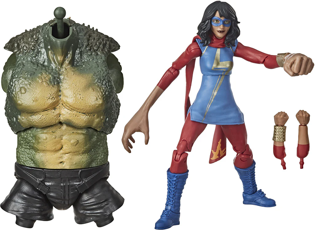 Marvel Legends 6 Inch Action Figure BAF Gamerverse Abomination - Ms. Marvel - Image 2