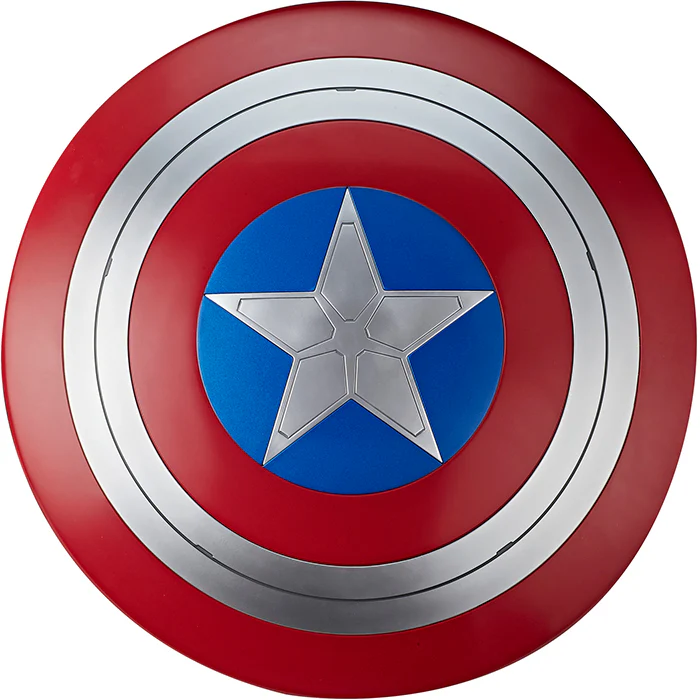 Marvel Legends Gear Falcon and Winter Soldier 24 Inch Prop Replica - Captain America Shield - Image 2
