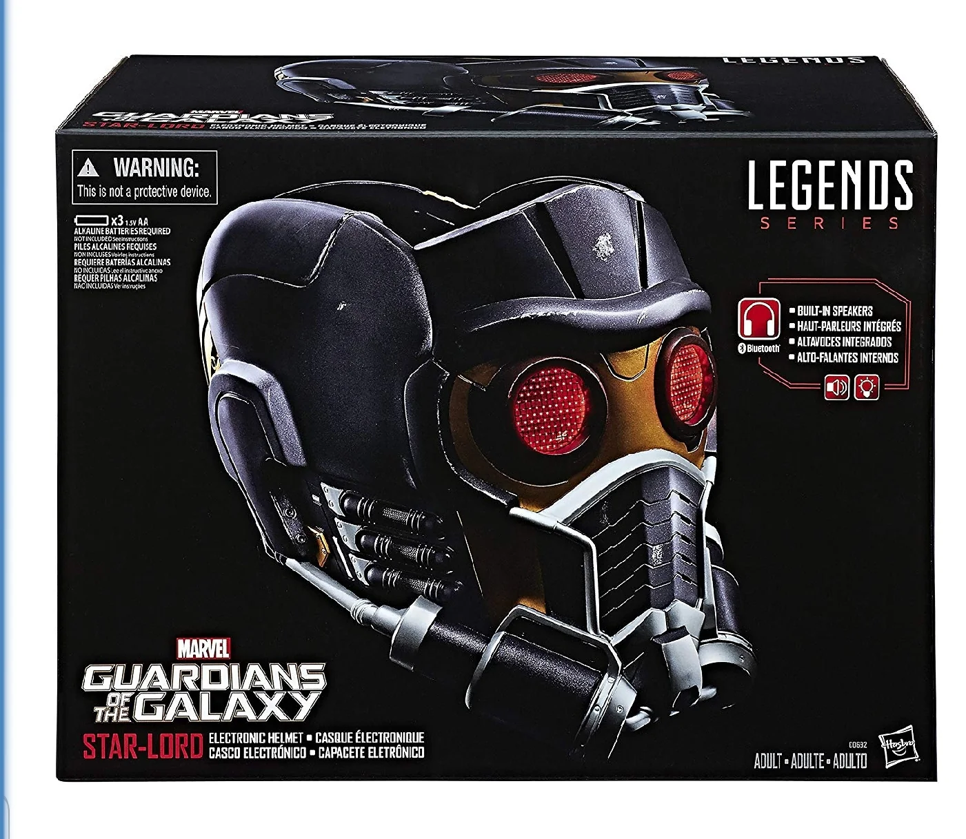 Marvel Legends Gear Prop Replica Full Scale Prop Replica Guardians Of The Galaxy - Star-Lord Electronic Helmet - Image 3