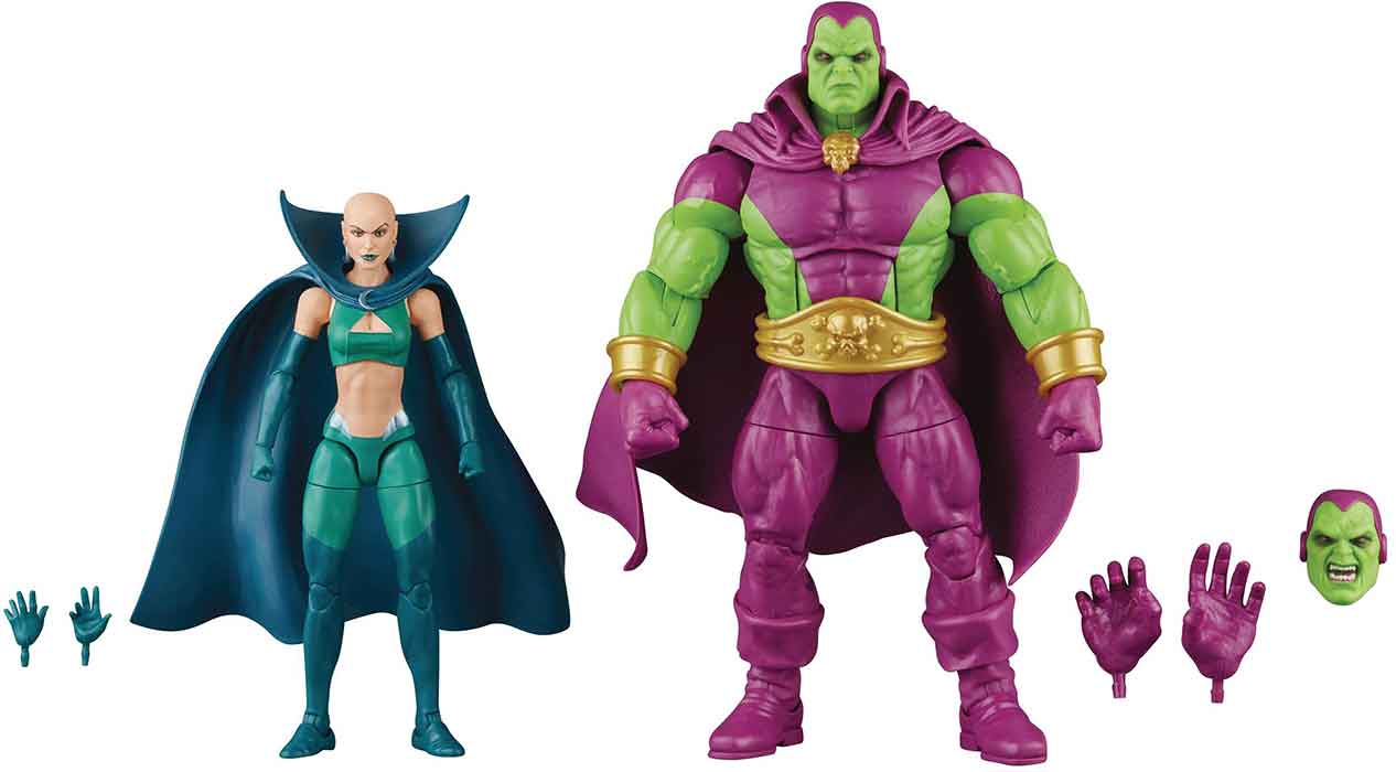Marvel Legends Guardians Of The Galaxy 6 Inch Action Figure 2-Pack - Drax & Moondragon - Image 2