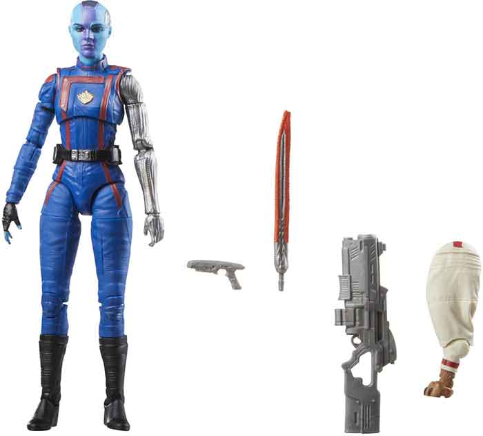 Marvel Legends Guardians Of The Galaxy 6 Inch Action Figure BAF Cosmo - Nebula - Image 2