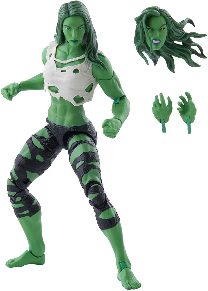 Marvel Legends Hulk 6 Inch Action Figure Exclusive - She-Hulk - Image 2