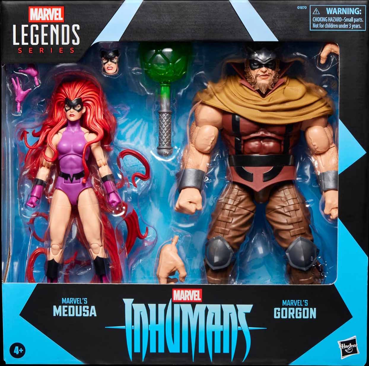 Marvel Legends Inhumans 6 Inch Action Figure 2-Pack - Medusa & Gorgon