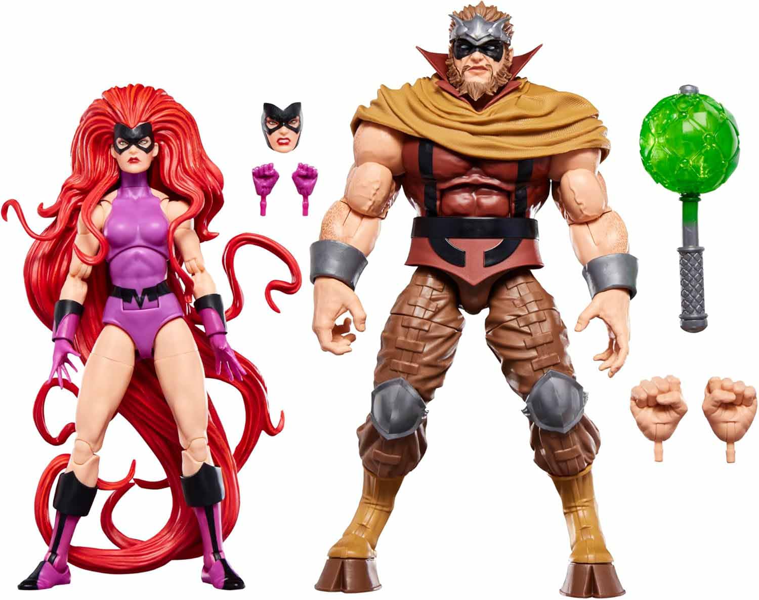 Marvel Legends Inhumans 6 Inch Action Figure 2-Pack - Medusa & Gorgon - Image 2