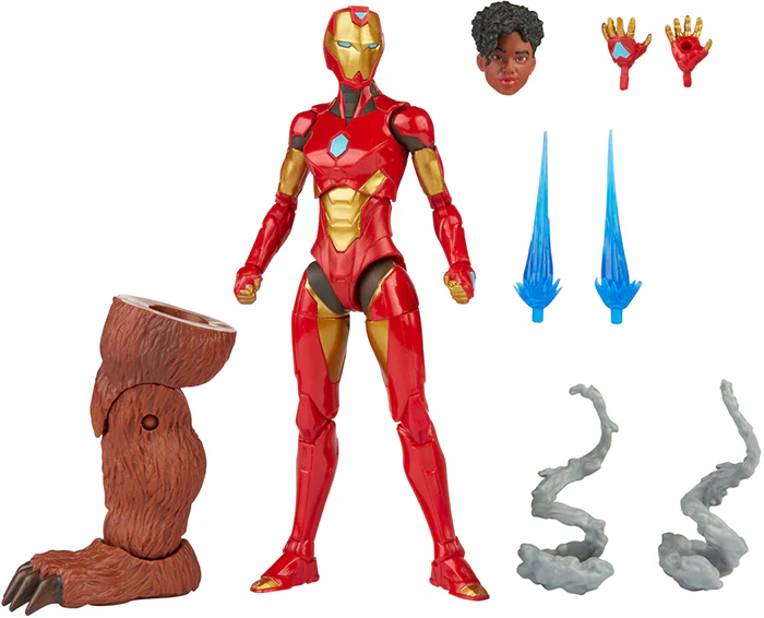 Marvel Legends Iron Man 6 Inch Action Figure BAF URSA Major - Ironheart - Image 2