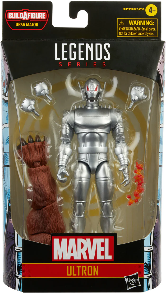 Marvel Legends Iron Man 6 Inch Action Figure BAF URSA Major - Ultron