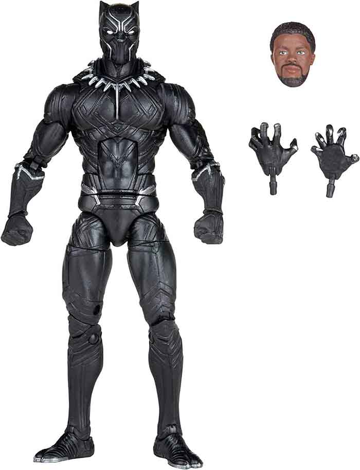 Marvel Legends 6 Inch Action Figure Legacy Collection Exclusive - Black Panther - Image 2