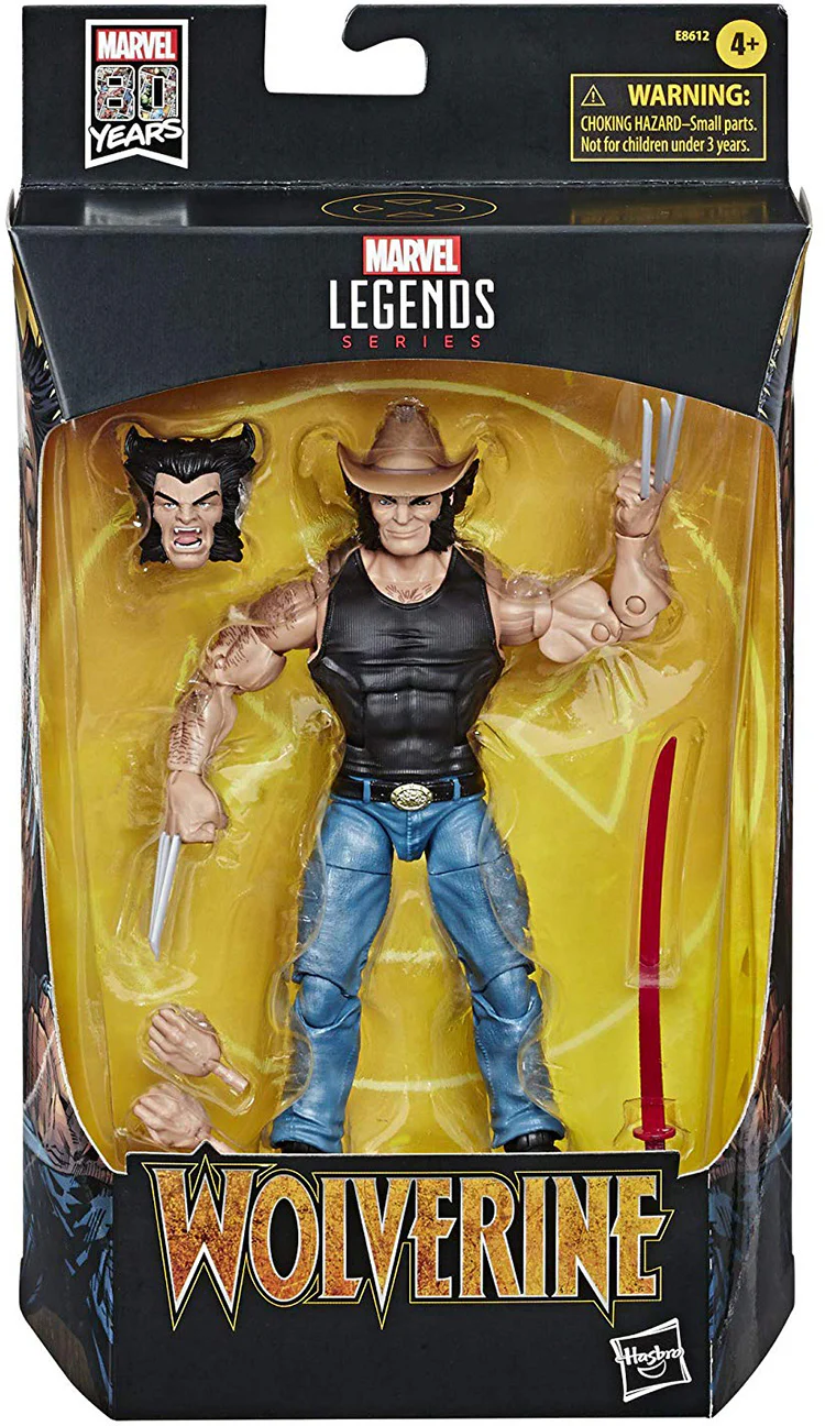 Marvel Legends 6 Inch Action Figure Marvel 80 Years Exclusive - Cowboy Logan - Image 2