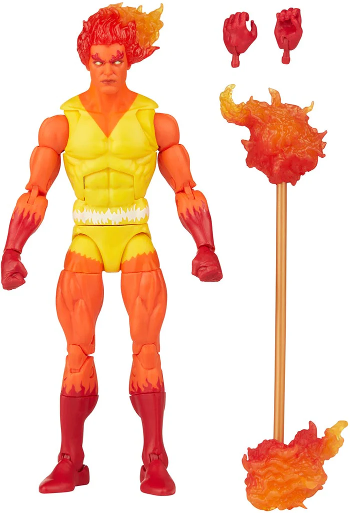 Marvel Legends Retro 6 Inch Action Figure Fantastic Four - Firelord - Image 2