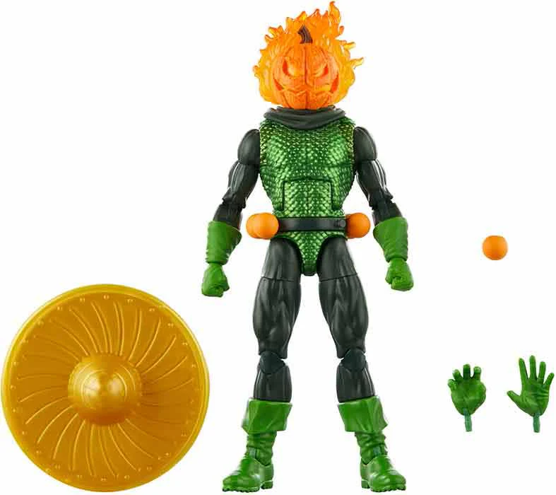 Marvel Legends Retro 6 Inch Action Figure Spider-Man Wave 4 - Jack O'Lantern - Image 2