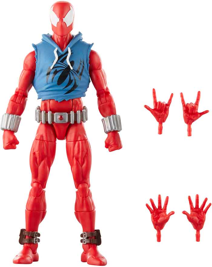 Marvel Legends Retro 6 Inch Action Figure Spider-Man Wave 4 - Scarlet Spider - Image 2