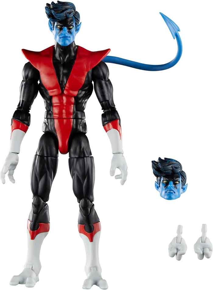 Marvel Legends Retro 6 Inch Action Figure X-Men '97 Wave 2 - Nightcrawler - Image 2