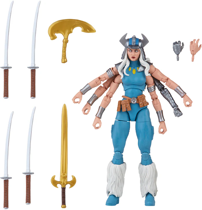 Marvel Legends Retro 6 Inch Action Figure X-Men Classic Series 2 - Spiral - Image 2