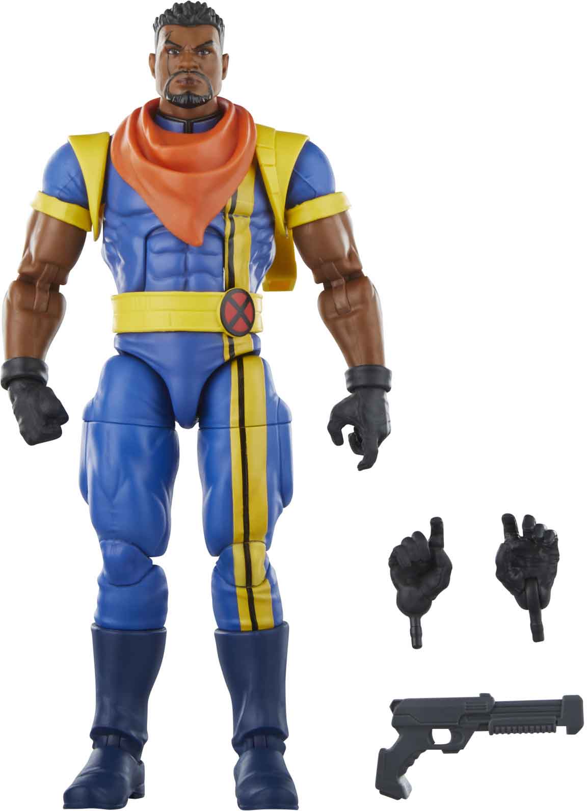 Marvel Legends Retro 6 Inch Action Figure X-Men '97 Wave 1 - Bishop (Sub-Standard Packaging) - Image 2