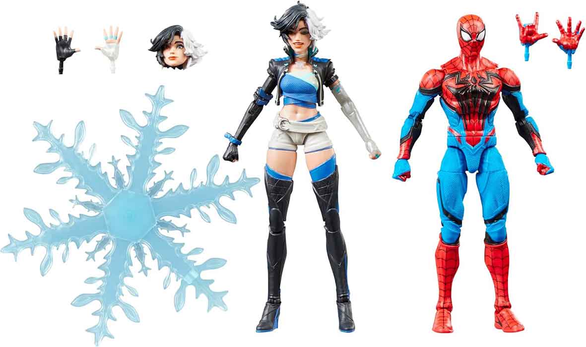 Marvel Legends Rivals 6 Inch Action Figure 2-Pack - Spider-Man & Luna Snow (Pre-Order Ships Sept. 2026) - Image 2