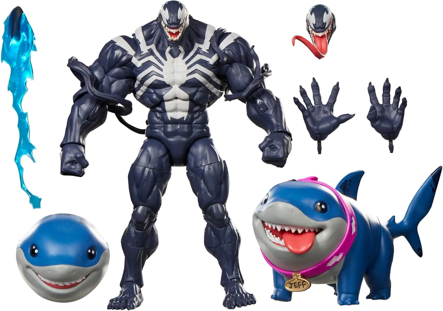 Marvel Legends Rivals 6 Inch Action Figure 2-Pack - Venom & Jeff the Land Shark (Pre-Order Ships Oct. 2026) - Image 2