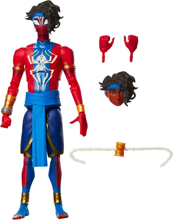 Marvel Legends Spider-Man 6 Inch Action Figure Across The Spider-Verse Wave 2 - Pavitr Prabhakar - Image 2