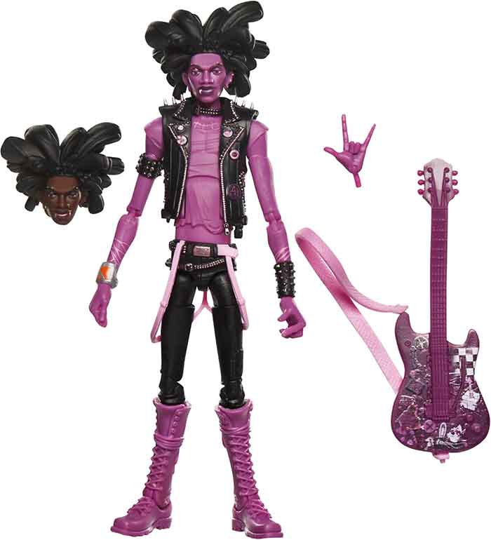 Marvel Legends Spider-Man 6 Inch Action Figure Across The Spider-Verse Wave 2 - Spider-Punk - Image 2