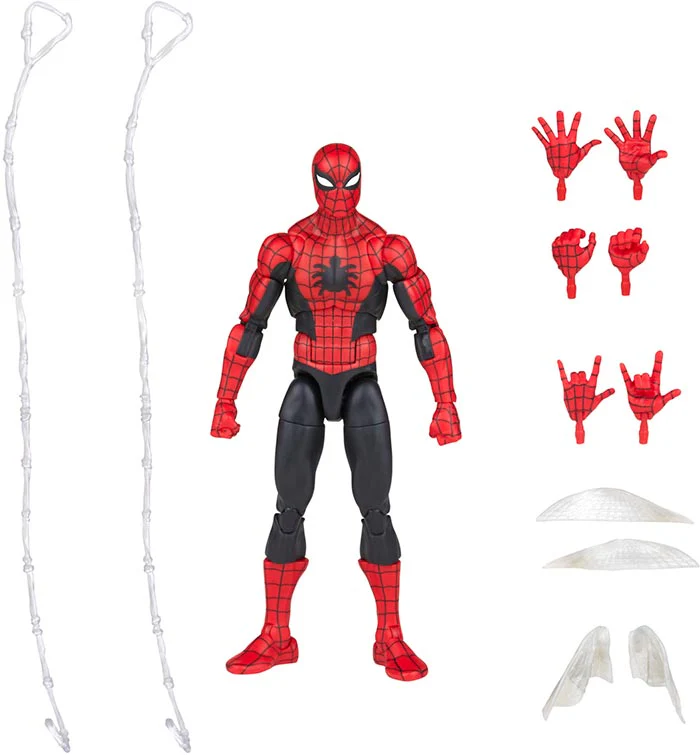 Marvel Legends Spider-Man 6 Inch Action Figure - Amazing Fantasy Spider-Man - Image 3