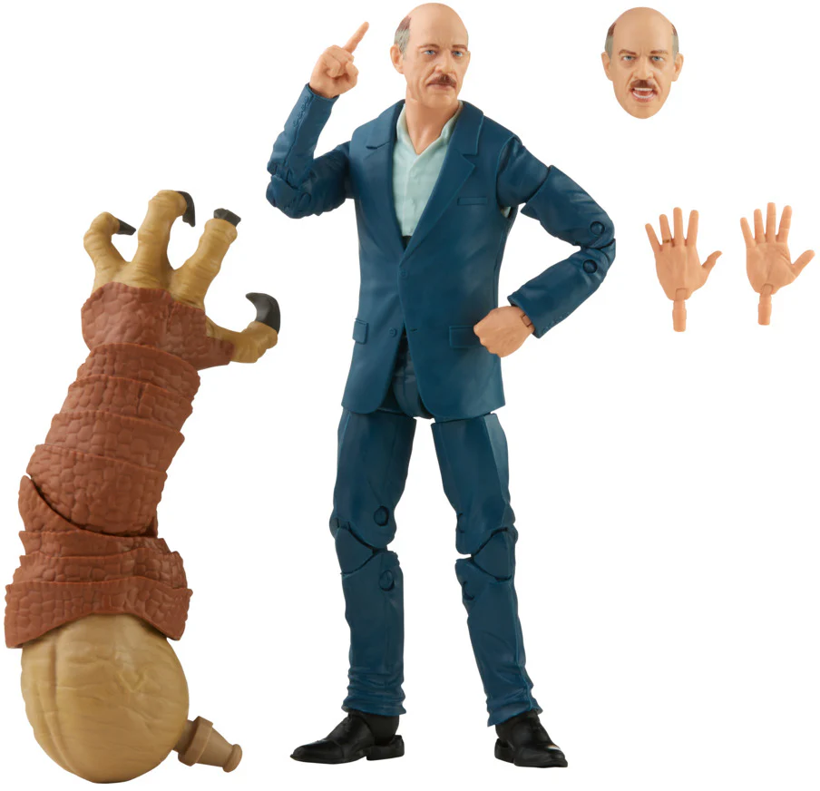 Marvel Legends Spider-Man 6 Inch Action Figure BAF Armadillo - J. Jonah Jameson (Sub-Standard Packaging) - Image 2