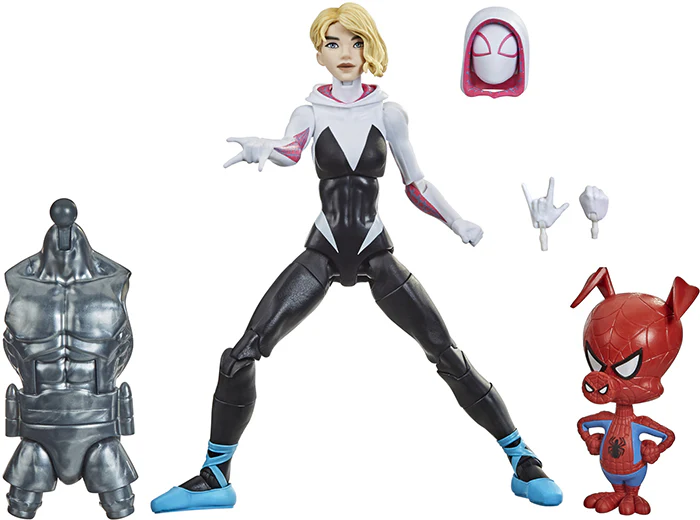 Marvel Legends Spider-Man 6 Inch Action Figure BAF Stilt-Man - Gwen Stacy (Shelf Room Packaging) - Image 2