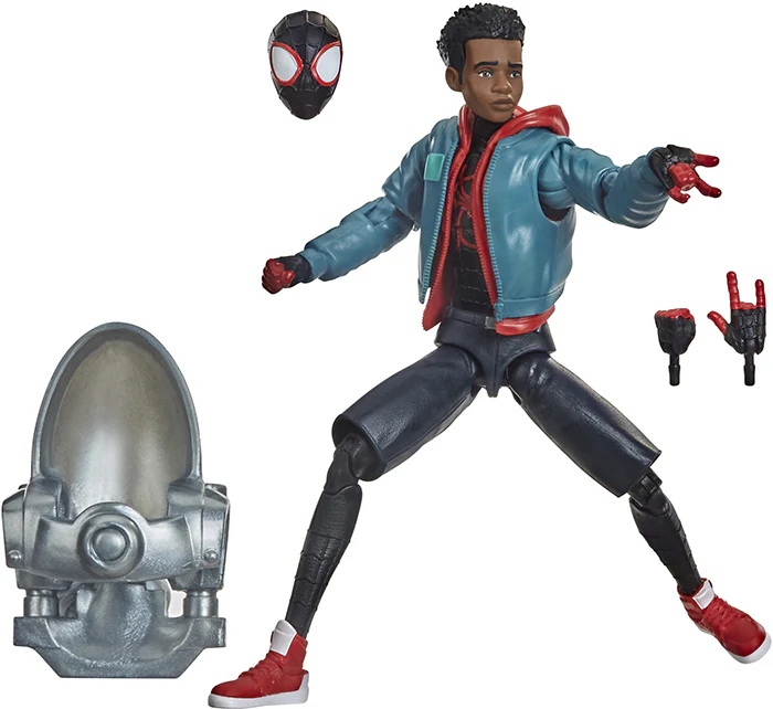 Marvel Legends Spider-Man 6 Inch Action Figure BAF Stilt-Man - Miles Morales - Image 2