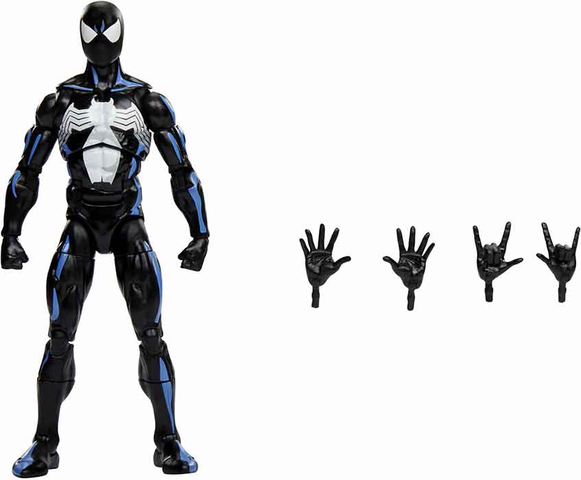Marvel Legends Spider-Man 6 Inch Action Figure Retro 2-Pack - Black Spider-Man vs Carnage - Image 3