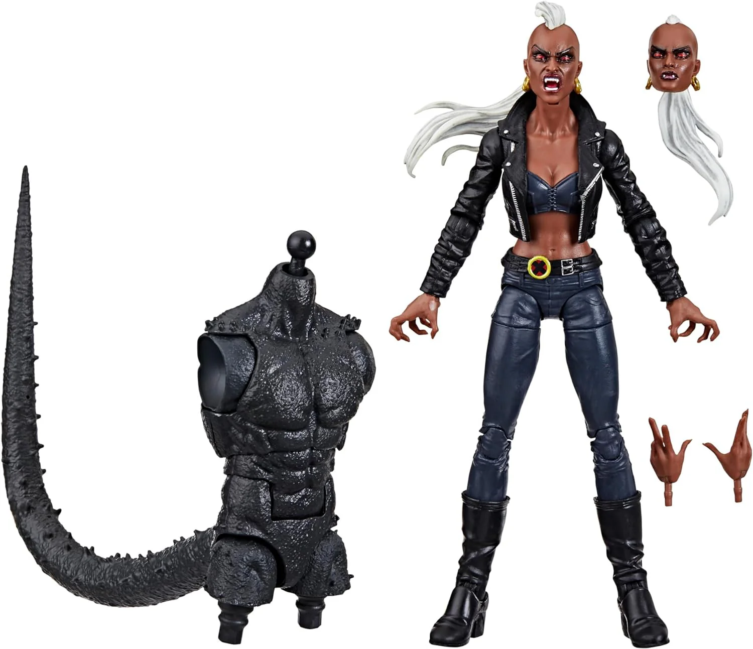 Marvel Legends Strange Tales 6 Inch Action Figure BAF Blackheart - Bloodstorm - Image 2