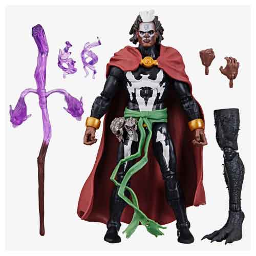 Marvel Legends Strange Tales 6 Inch Action Figure BAF Blackheart - Brother Voodoo - Image 2