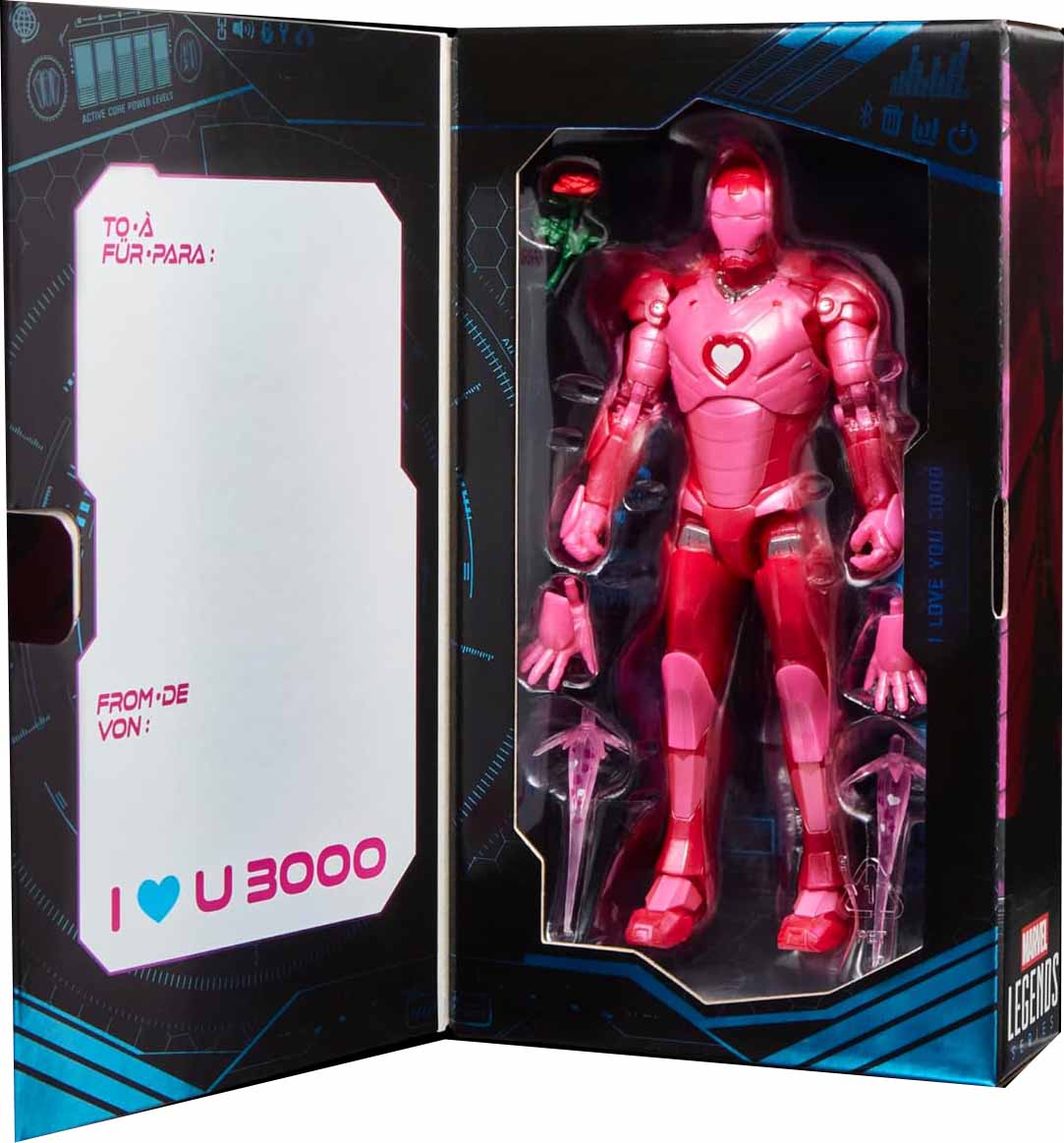 Marvel Legends Studios 6 Inch Action Figure Avengers Endgame - I Love You 3000 Iron Man - Image 2