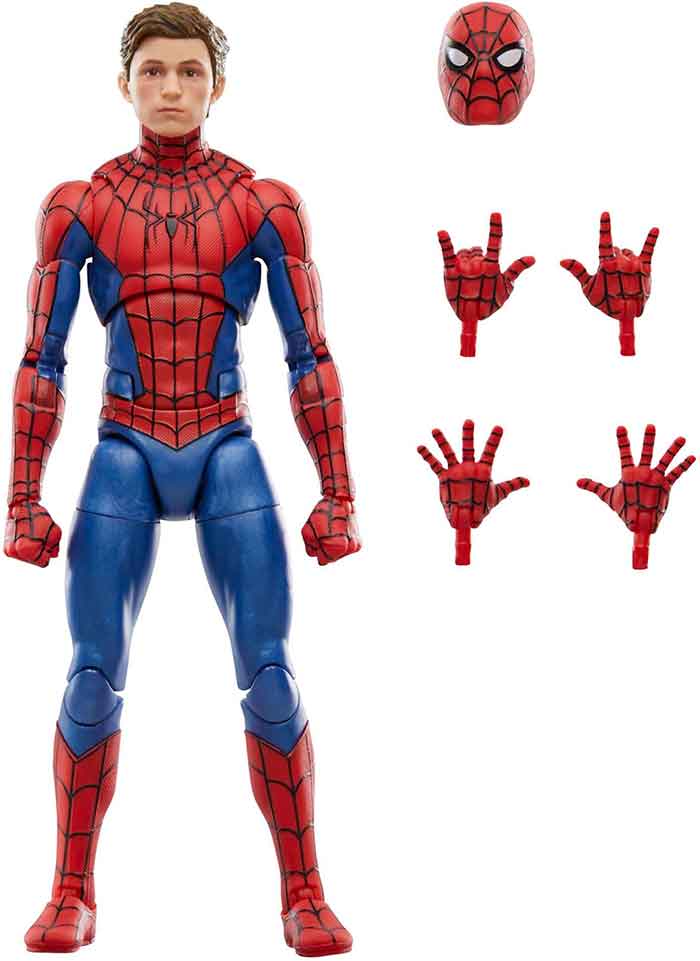Marvel Legends Studios 6 Inch Action Figure Spider-Man Wave 1 - Tom Holland Spider-Man - Image 2