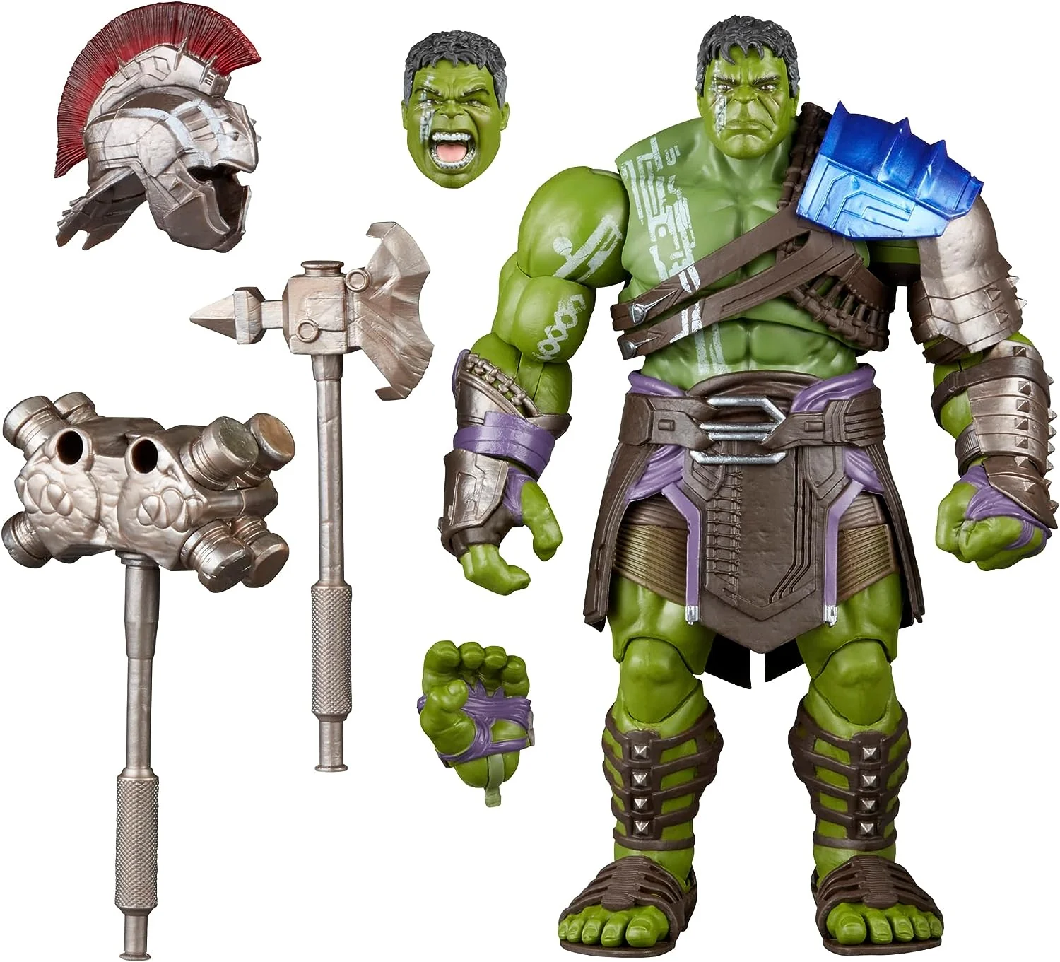 Marvel Legends The Infinity Saga 7 Inch Action Figure Deluxe Exclusive - Gladiator Hulk - Image 2