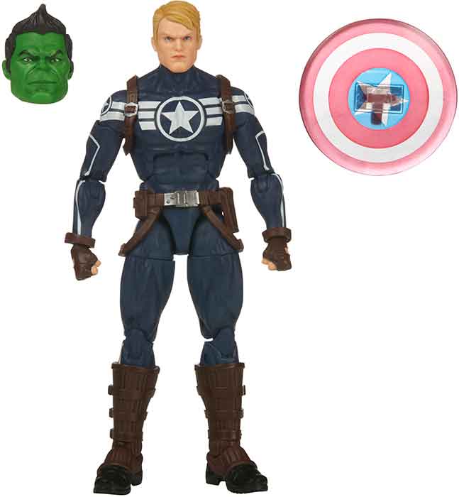 Marvel Legends The Marvels 6 Inch Action Figure BAF Totally Awesome Hulk - Commander Rogers - Image 2