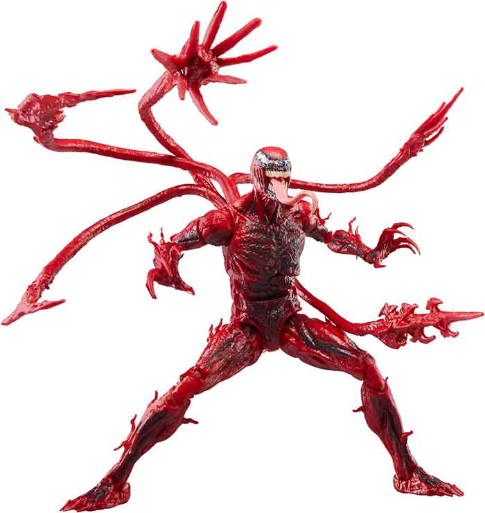 Marvel Legends Venom Let There Be Carnage 6 Inch Action Figure Deluxe - Carnage - Image 3