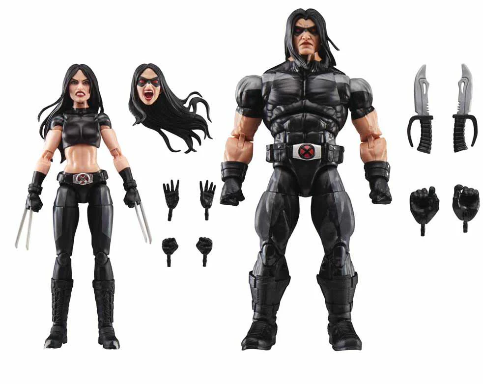 Marvel Legends X-Force 6 Inch Action Figure 2-Pack - X-23 and Warpath - Image 2