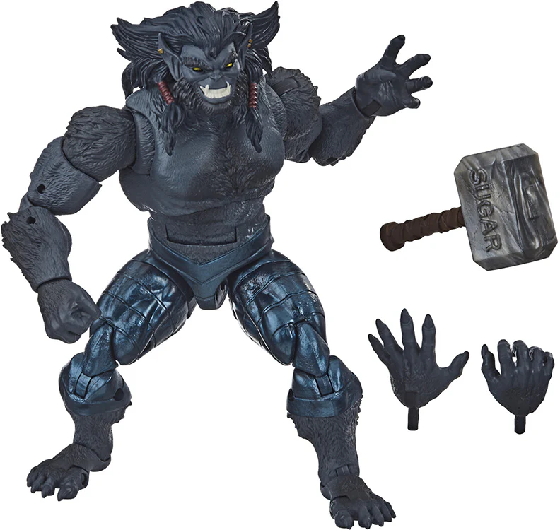 Marvel Legends X-Men 6 Inch Action Figure BAF AOA Sugar Man - AOA Dark Beast (Shelf Wear Packaging) - Image 2