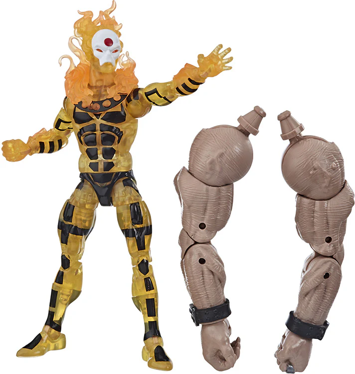 Marvel Legends X-Men 6 Inch Action Figure BAF AOA Sugar Man - AOA Sunfire - Image 2