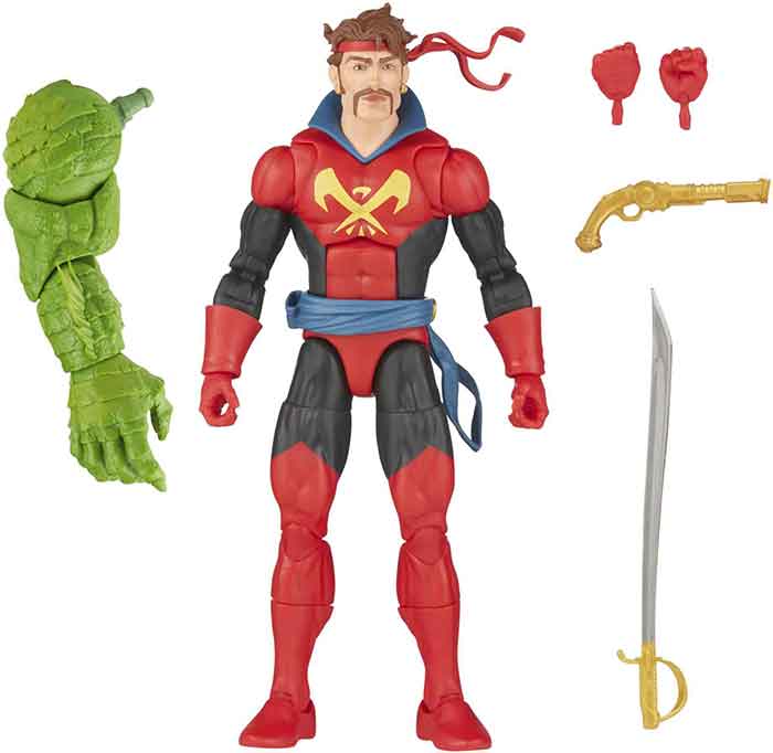 Marvel Legends X-Men 6 Inch Action Figure BAF CH'OD - Starjammer Corsair - Image 2