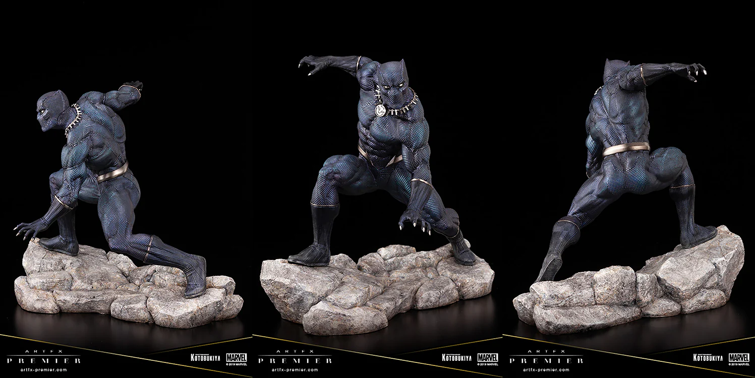Marvel Premier 7 Inch PVC Statue ArtFX Premier - Black Panther - Image 2