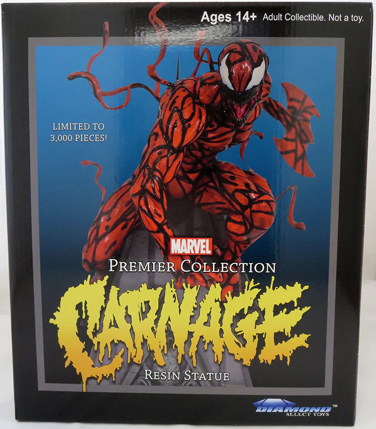 Marvel Premier 12 Inch Statue Figure Spider-Man - Carnage - Image 2