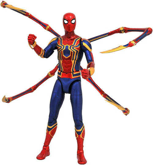 Marvel Select 7 Inch Action Figure Avengers Infinity War - Iron Spider-Man - Image 2