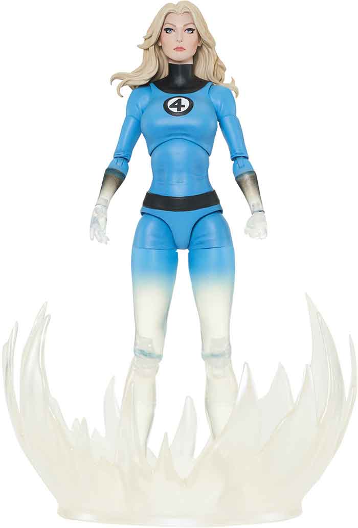 Marvel Select Fantastic Four 7 Inch Action Figure - Sue Storm Invisible Woman - Image 2