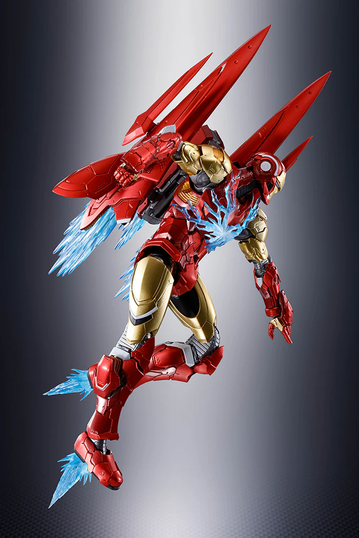 Marvel Tech-On Avengers 6 Inch Action Figure S.H. Figuarts - Iron Man DH-10 Mode - Image 2
